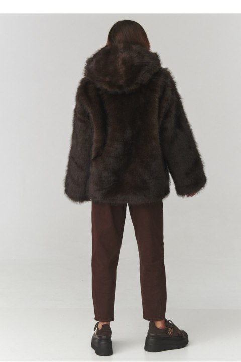 Kurtka Damska Model C29 Brown - Makadamia