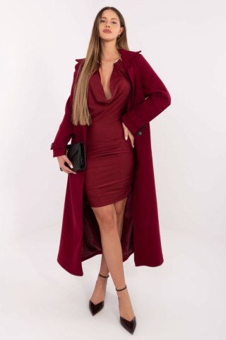 Sukienka Model IT-SK-21857.21P Bordo - Italy Moda