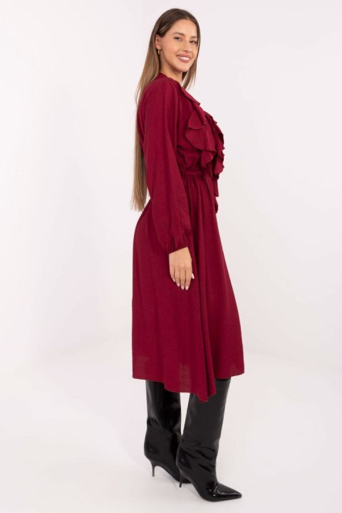 Sukienka Model MI-SK-62501.6 Bordo - Italy Moda