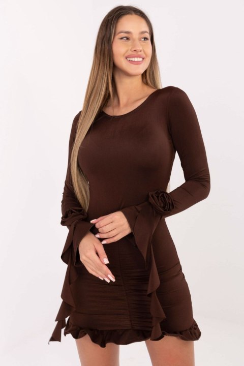 Sukienka Model MI-SK-A1565.80 Brown - Italy Moda