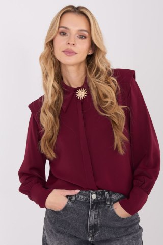 Koszula Damska Model IT-KS-8631.59 Bordo - Italy Moda