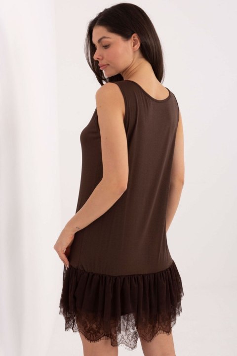 Sukienka Model MI-SK-A409.53 Dark Brown - Italy Moda