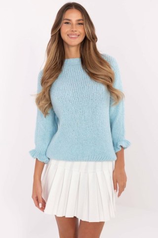Sweter Damski Model MI-SW-2912.10X Light Blue - Italy Moda