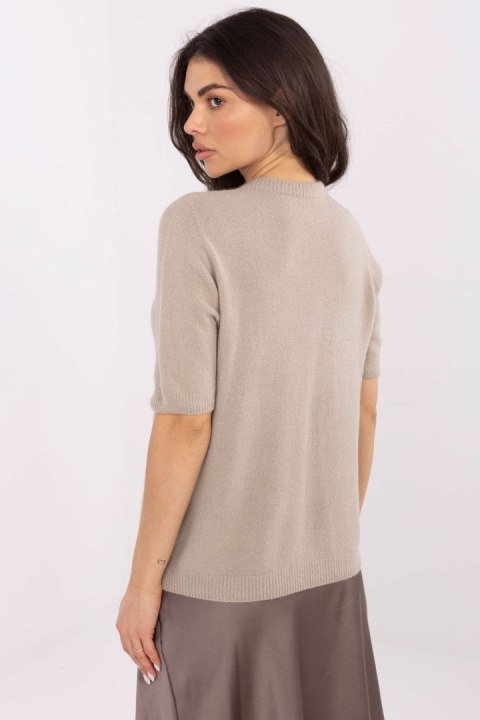 Sweter Damski Model MO-SW-1510.86 Beige - Italy Moda