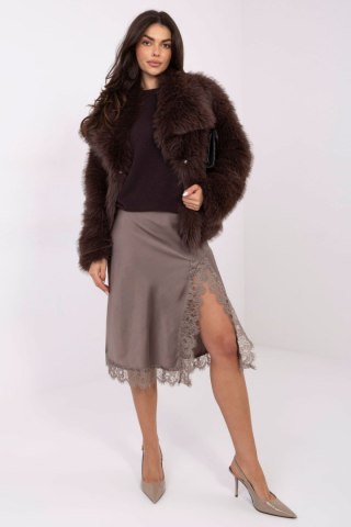 Sweter Damski Model MO-SW-1510.86 Dark Brown - Italy Moda