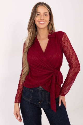 Bluzka Model MI-BZ-92405.67 Bordo - Italy Moda