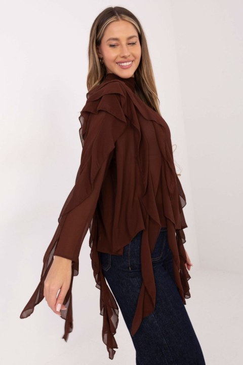 Bluzka Model PM-BZ-J1005.25 Brown - Factory Price