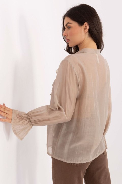 Koszula Damska Model IT-KS-28883.80 Beige - Factory Price