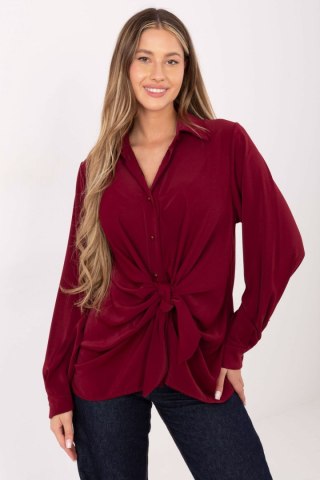 Koszula Damska Model IT-KS-29053.69 Bordo - Factory Price