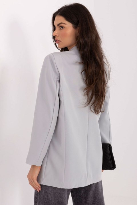 Marynarka Model DHJ-MA-18657-1.86 Light Grey - Italy Moda