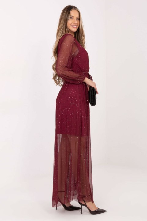 Sukienka Model IT-SK-21807.22 Bordo - Italy Moda