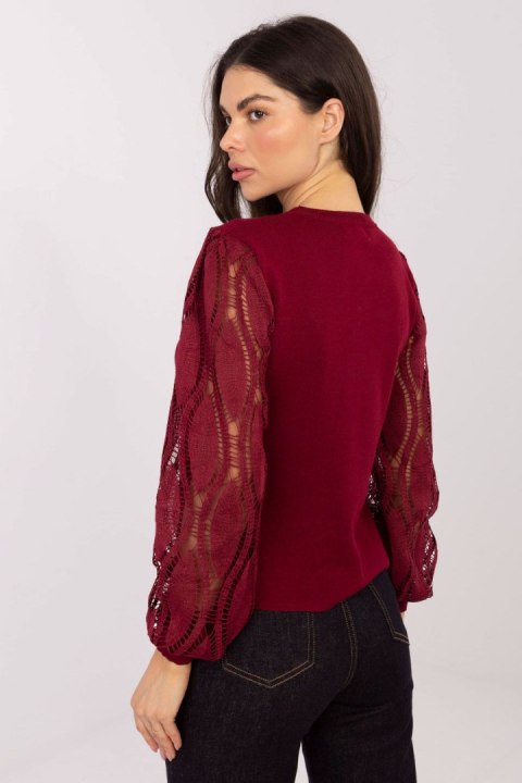 Sweter Damski Model PM-SW-YIS1077.83 Bordo - Factory Price