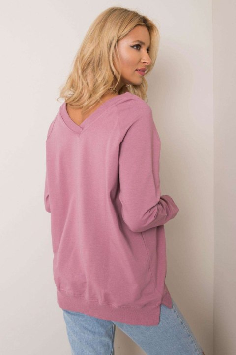 Bluza Damska Model RV-BL-5850.11X Dark Pink - Rue Paris