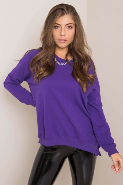 Bluza Damska Model RV-BL-5850.11X Dark Violet - Rue Paris