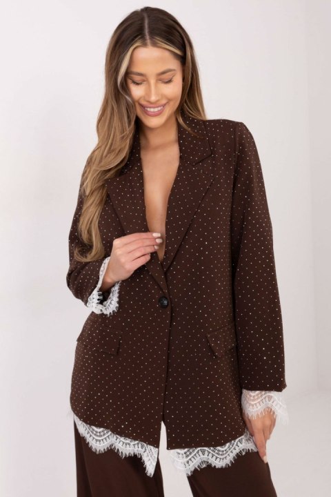 Marynarka Model IT-MA-FL9916-2.12P Brown - Italy Moda