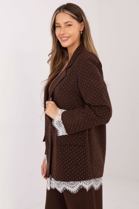 Marynarka Model IT-MA-FL9916-2.12P Brown - Italy Moda