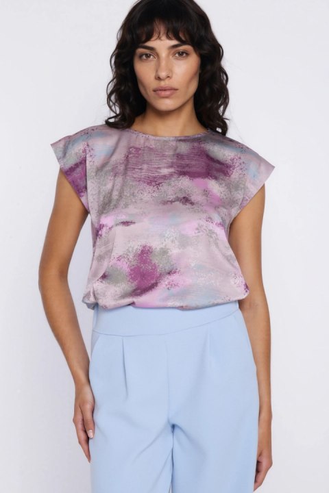 Bluzka z rękawem kimono B229 Wzór - Nife