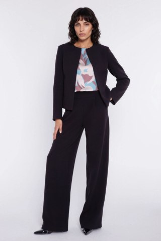 Krótki żakiet chanel Z100 Black - Nife