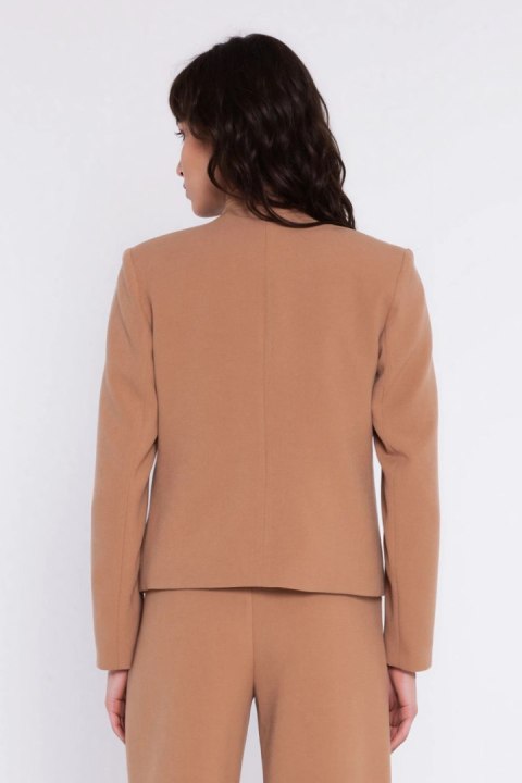 Krótki żakiet chanel Z100 Carmel - Nife