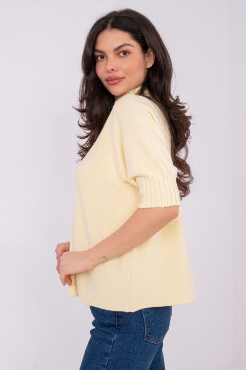 Sweter Damski Model MI-SW-0512.77 Light Yellow - Italy Moda