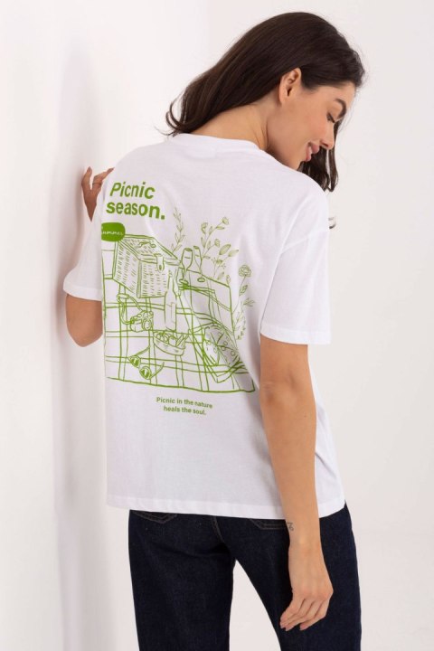 Tshirt Damski Model D12022AH02645V White - Sublevel