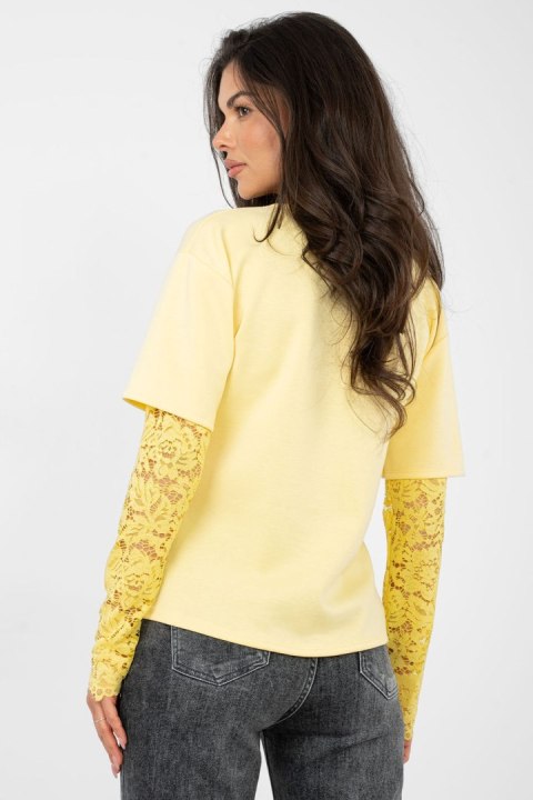 Bluzka Model IT-BZ-22128.27 Light Yellow - Italy Moda