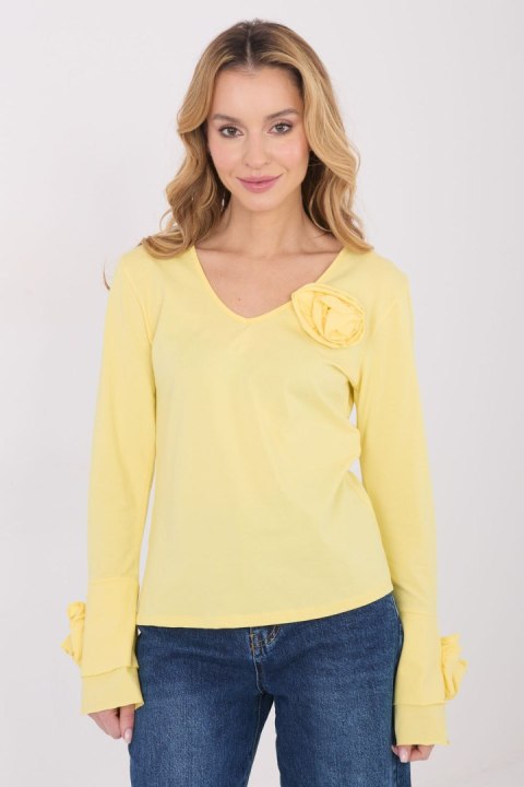 Bluzka Model IT-BZ-22139.96 Light Yellow - Italy Moda