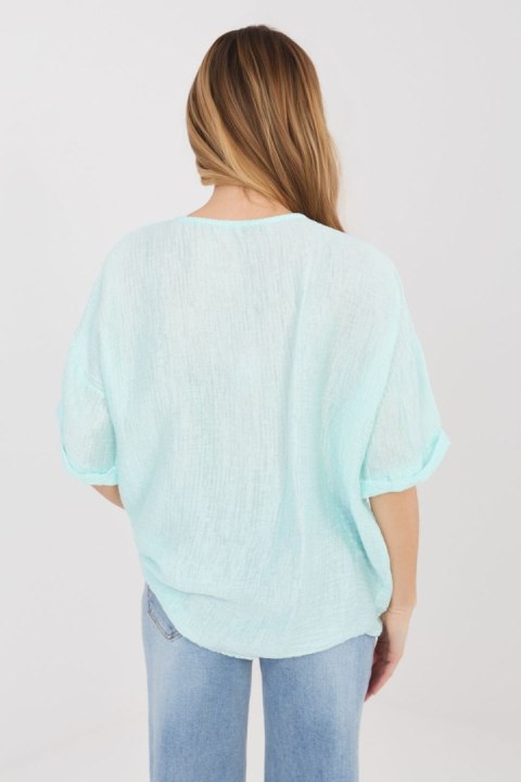 Bluzka Model IT-BZ-81891.49 Mint - Italy Moda