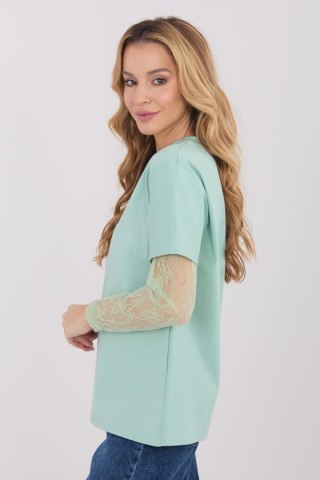 Bluzka Model MI-BZ-4227.61 Pistacja - Italy Moda