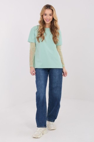 Bluzka Model MI-BZ-4227.61 Pistacja - Italy Moda