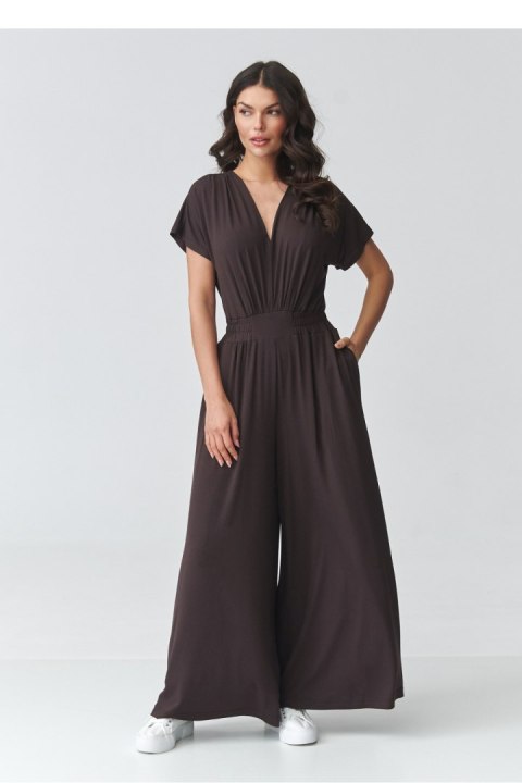 Kombinezon Model M924 Dark Chocolate - Makadamia