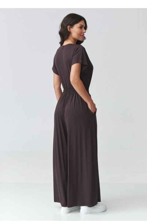 Kombinezon Model M924 Dark Chocolate - Makadamia