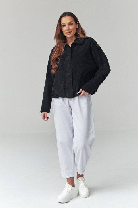 Kurtka Damska Model C48 Black - Makadamia