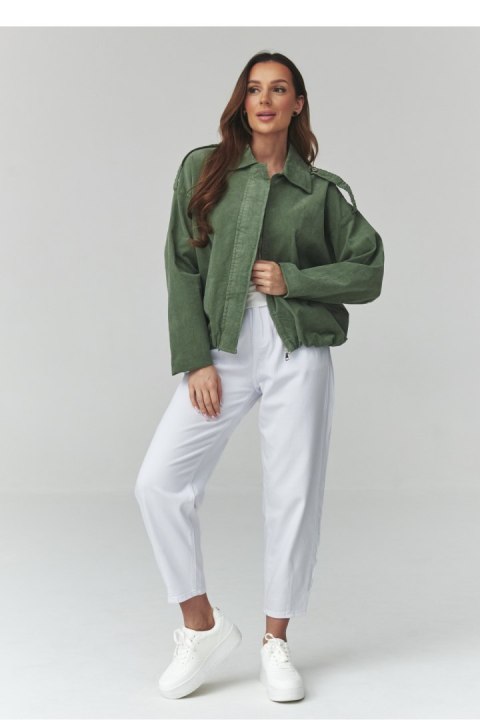 Kurtka Damska Model C48 Khaki - Makadamia