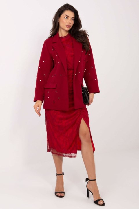 Marynarka Model IT-MA-18365.97 Bordo - Italy Moda