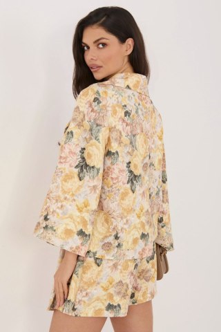 Marynarka Model IT-MA-FL10233.84 Yellow - Italy Moda