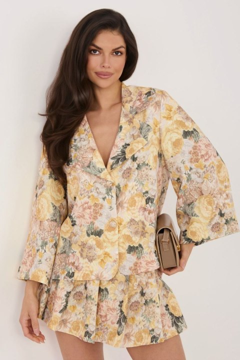 Marynarka Model IT-MA-FL10233.84 Yellow - Italy Moda