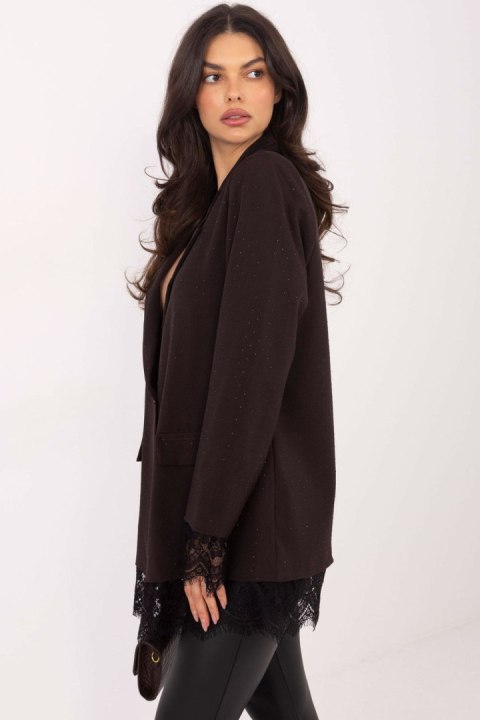 Marynarka Model IT-MA-FL9916-1.07P Dark Brown - Italy Moda