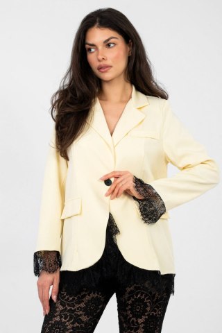 Marynarka Model MI-MA-A5288.68 Light Yellow - Italy Moda