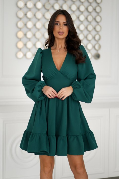 Sukienka Model 322-13 Bottle Green - Bicotone