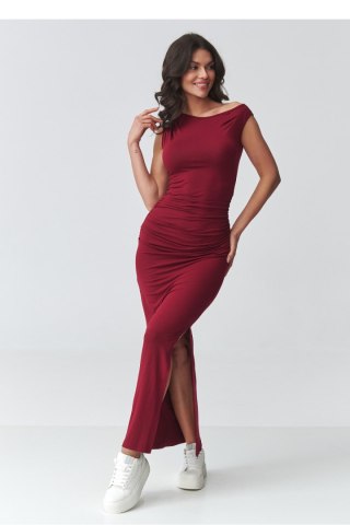 Sukienka Model M928 Bordo - Makadamia