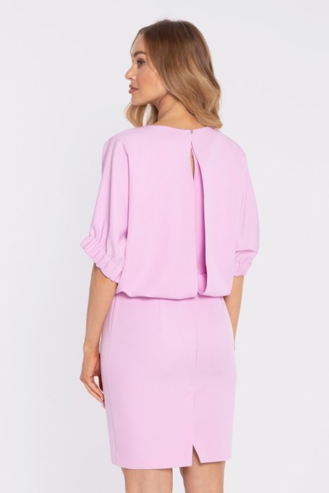 Sukienka Model MOE904 Cukierkowy Róż - Moe