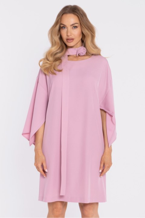 Sukienka Model MOE908 Powder Pink - Moe