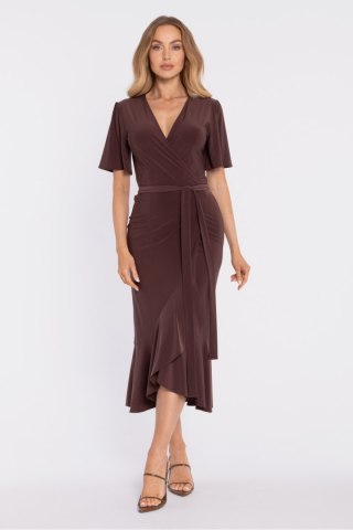 Sukienka Model MOE912 Brown - Moe
