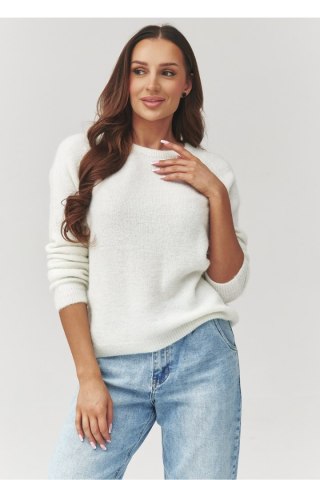 Sweter Damski Model C40 Ecru - Makadamia