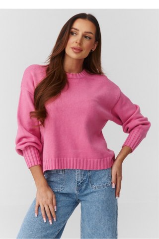 Sweter Damski Model C43 Baby Pink - Makadamia