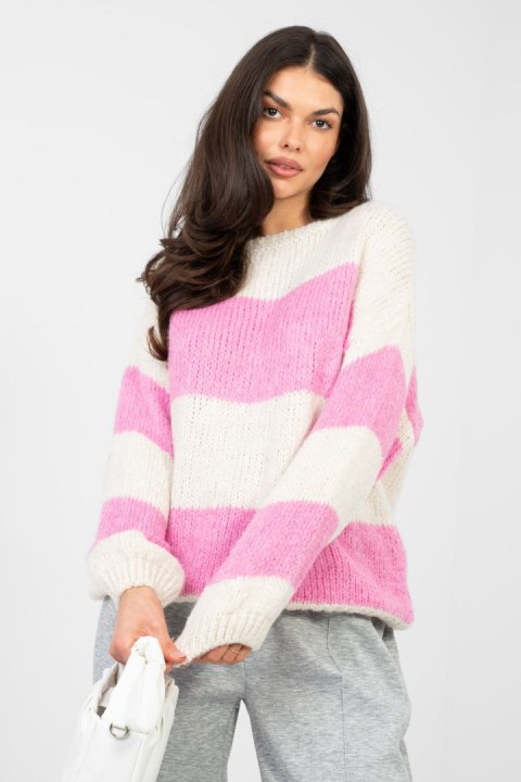 Sweter Damski Model MI-SW-0203.71 Pink - Italy Moda