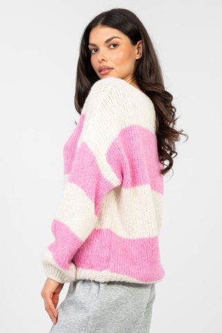 Sweter Damski Model MI-SW-0203.71 Pink - Italy Moda