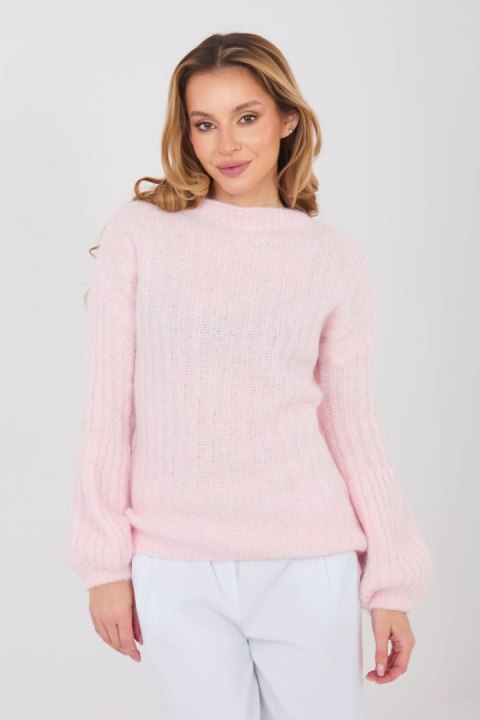 Sweter Damski Model MI-SW-9642.01 Light Pink - Italy Moda