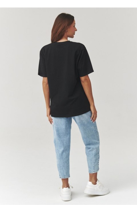 Tshirt Damski Model C41 Black - Makadamia